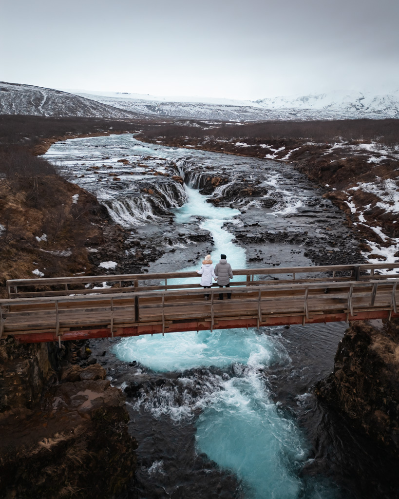 Island Rundreise - Bruarfoss Wasserfall am Golden Circle