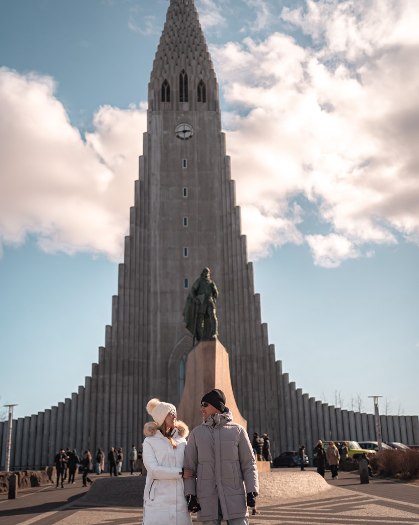 Island Rundreise - Hallgrimskirkja, Kirche in der Altstadt von Reykjavik