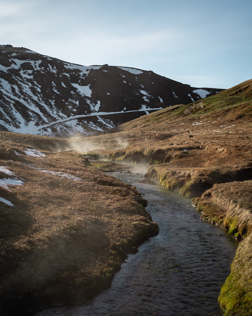 Island Rundreise - Reykjadalur Hot River